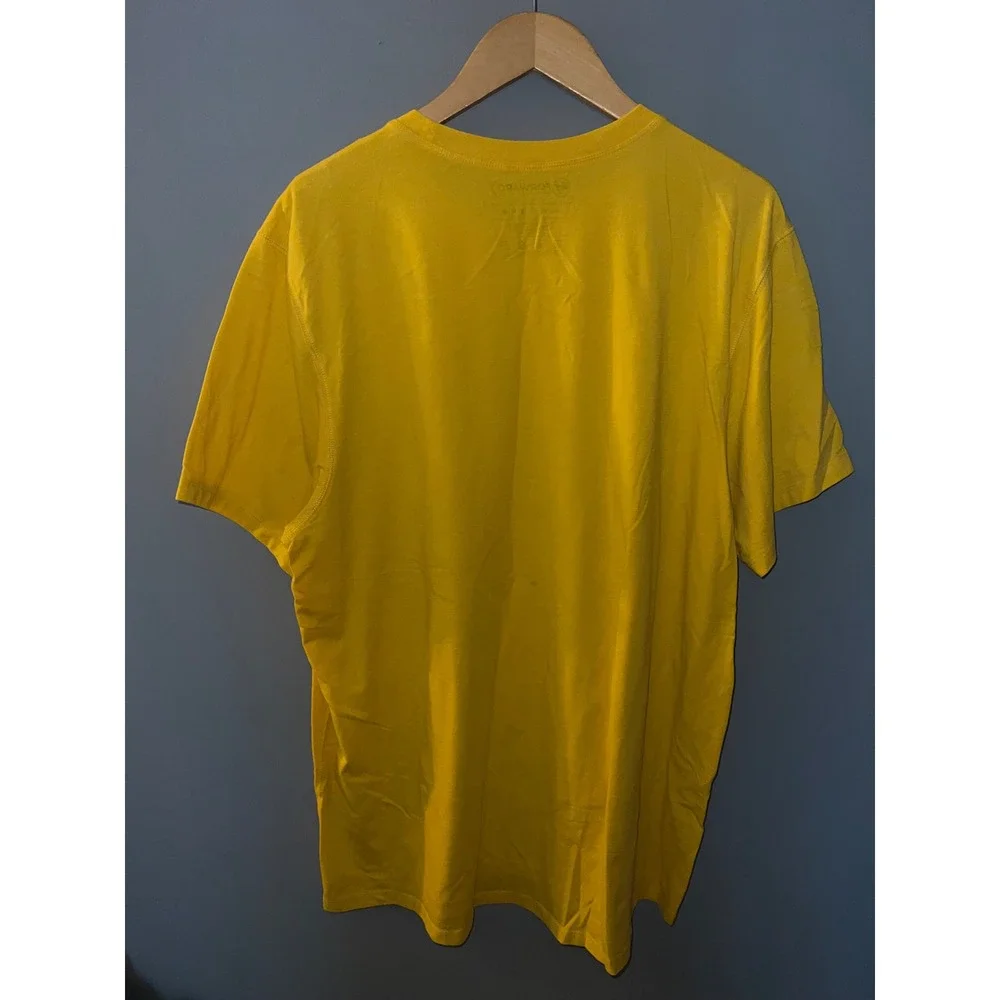 47 Brand Forward Baylor Bears Mens XXL Yellow Performance Short Sleeve T-Shirt